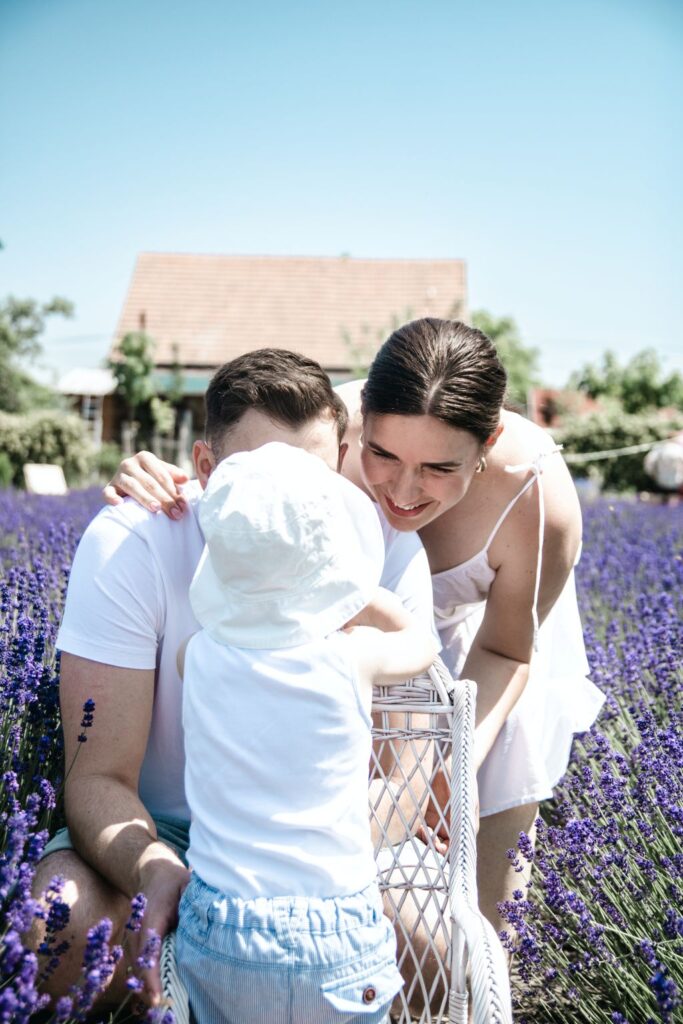 Családi levendulás fotózás Családi levendulás fotózás