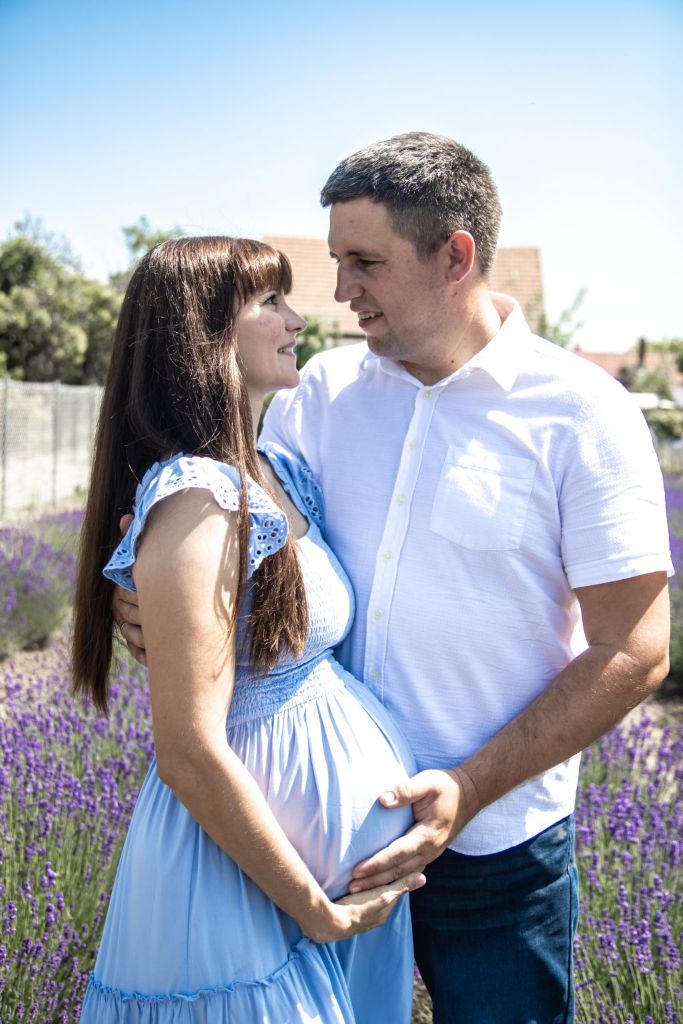 Levendulás terhes fotózás Levendulás terhes fotózás